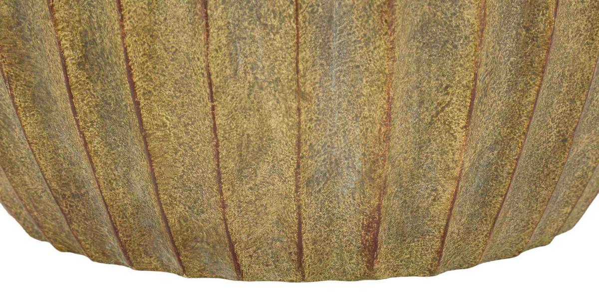 Vase Vase Breeze Olivgrün B: 32 cm - Olivgrün, Basics, Metall (32/32,5/32cm)