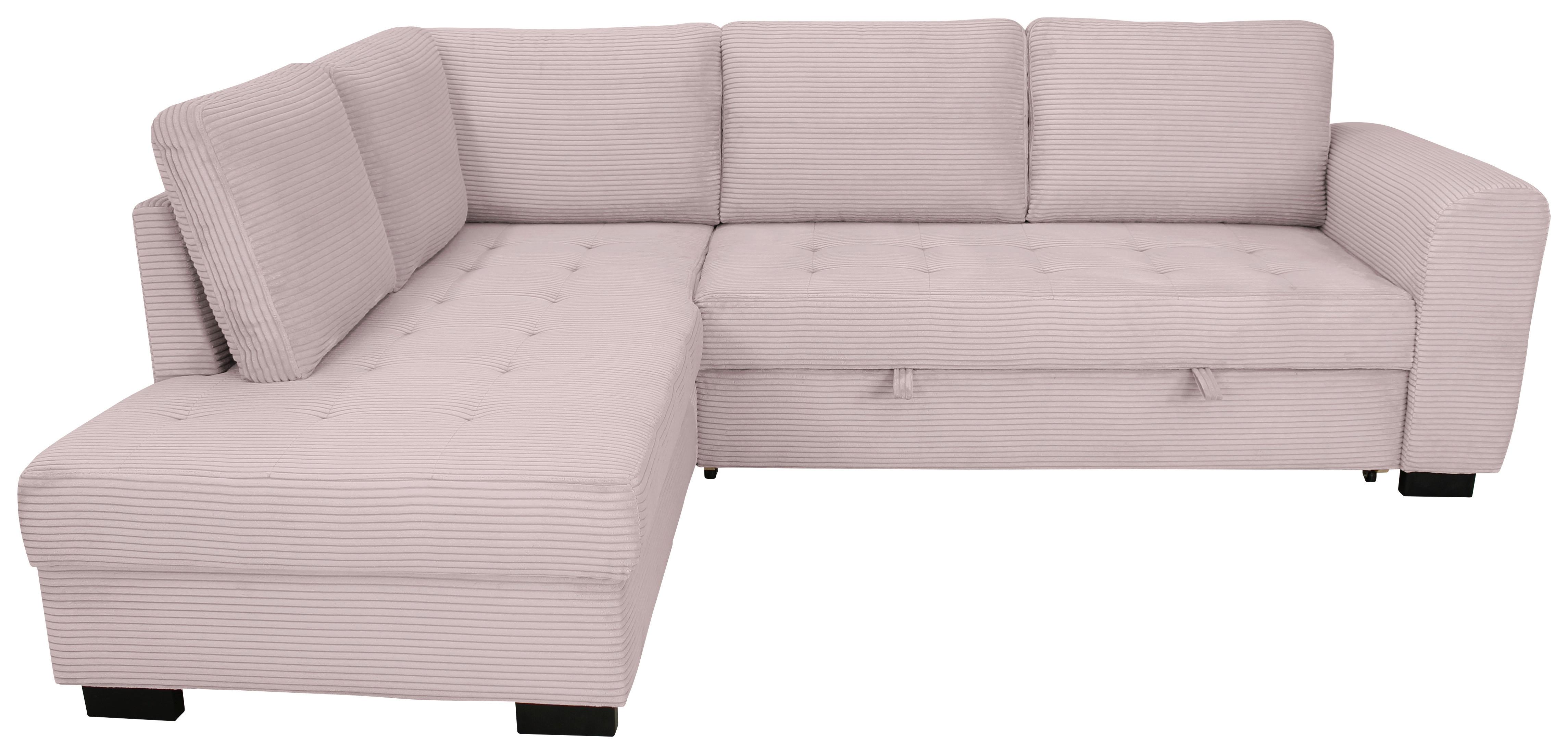 Ecksofa John Rosa S: 178x239 cm