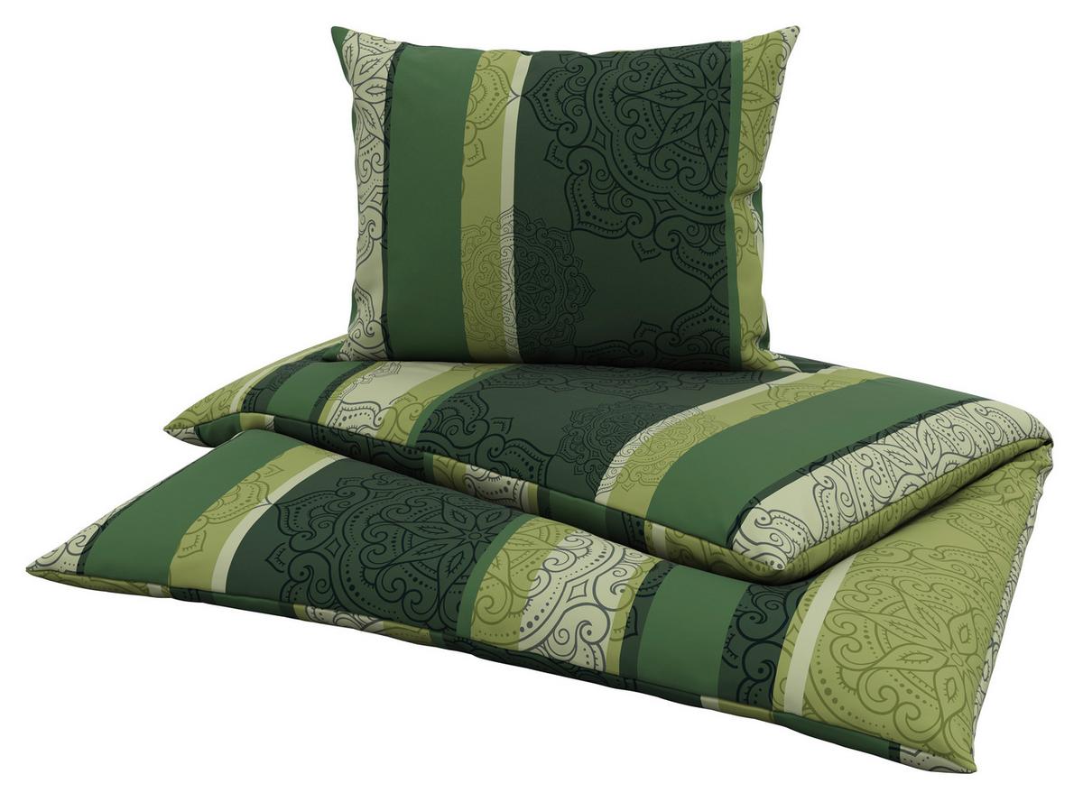 Bettwäsche Josefine - Grün, MODERN, Textil - Luca Bessoni