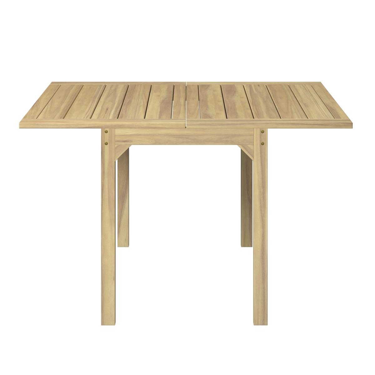 Balkonset Kopenhagen - Akaziefarben, MODERN, Holz - Beldano