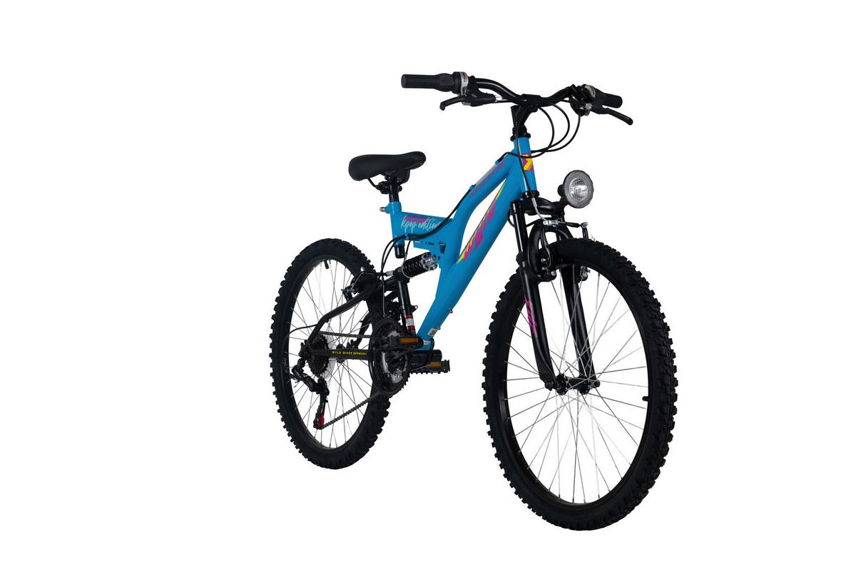 WYLD Kinder Mountainbike ATB blau - Blau, MODERN, Metall (25/140/60cm)