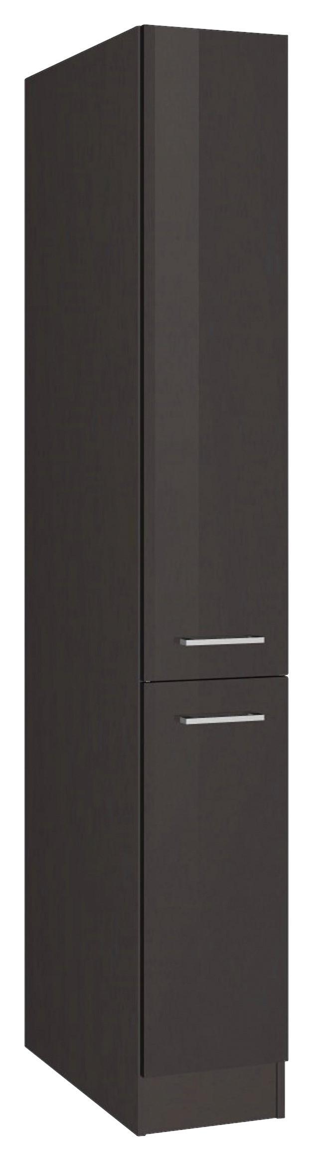 Apothekerschrank Mailand Graphitfarben B: 30 cm - Graphitfarben, MODERN, Holzwerkstoff (30/200/60cm) - Held