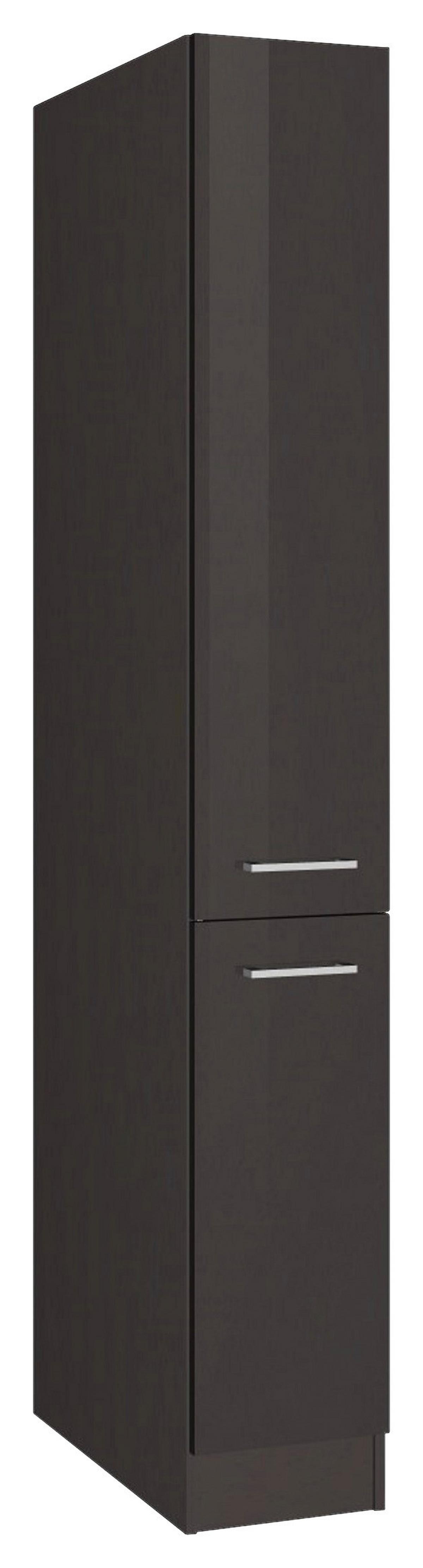 Apothekerschrank Mailand Graphitfarben B: 30 cm - Graphitfarben, MODERN, Holzwerkstoff (30/200/60cm) - Held