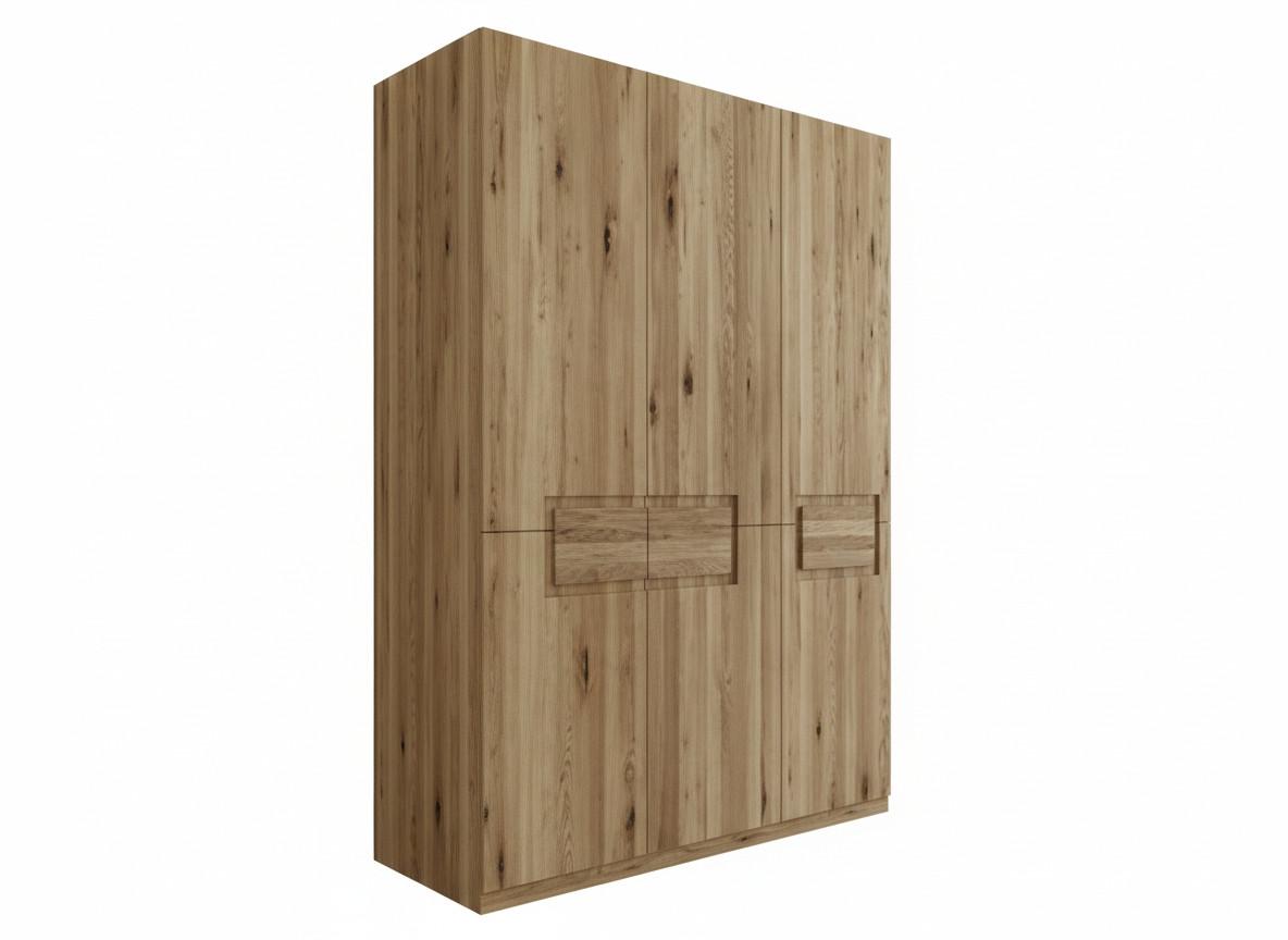 Drehtürenschrank Emilia, Eichefarben B: 152 Cm - Eichefarben, MODERN, Holz (152/223/62cm) - MID.YOU