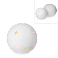 Dekokugel Dekokugel - Weiß, Basics, Keramik (22/20cm) - Luca Bessoni