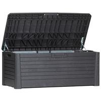 Kissenbox Florida - Anthrazit, Basics, Kunststoff (148/60/72cm)