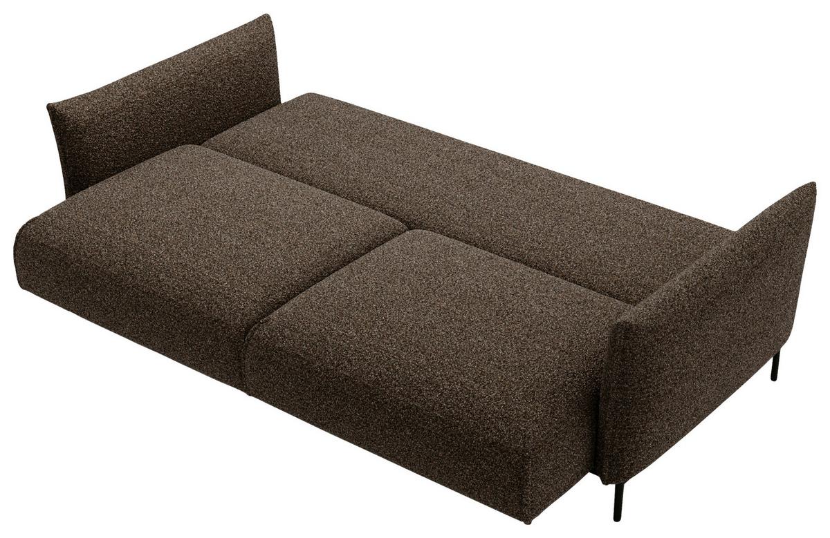 Bueno Schwarz Dunkelbraun B: 223 Cm - Dunkelbraun/Schwarz, Design, Textil (223/96/95cm) - Livetastic