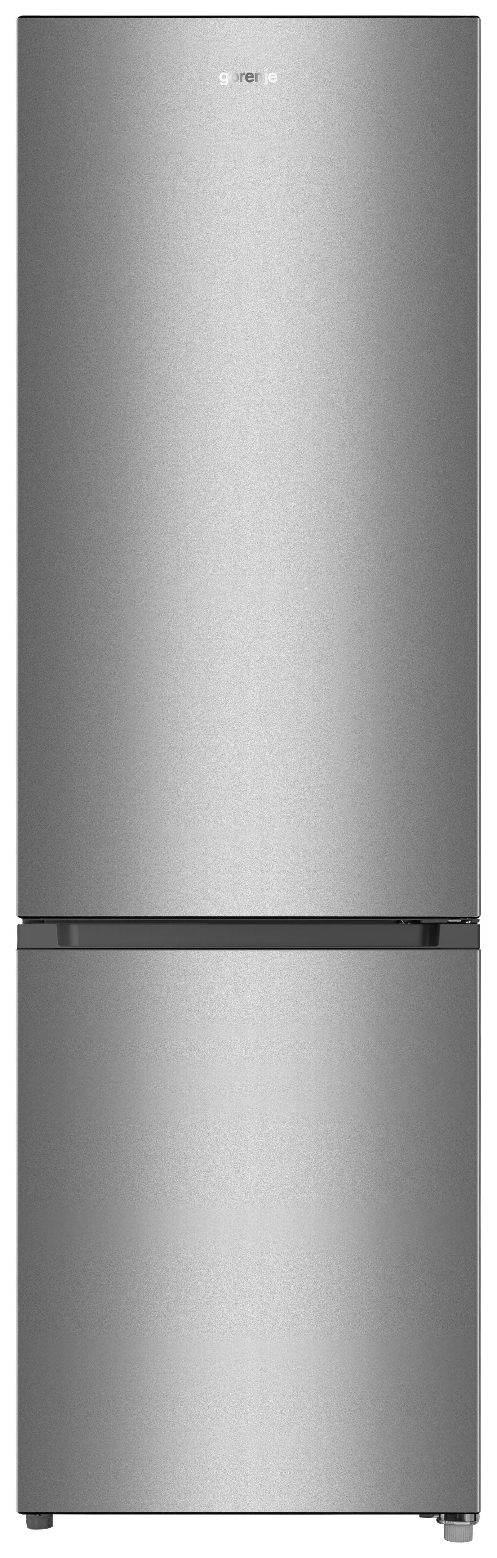 Kühl-gefrier-kombination Edelstahlfarben B: 55cm - Edelstahlfarben, Trend, Glas/Kunststoff (55/180/55,8cm) - Hisense