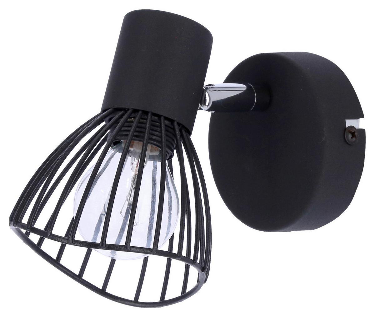 Wandstrahler 91-61881 - Schwarz, Basics, Metall (8/12/12cm)