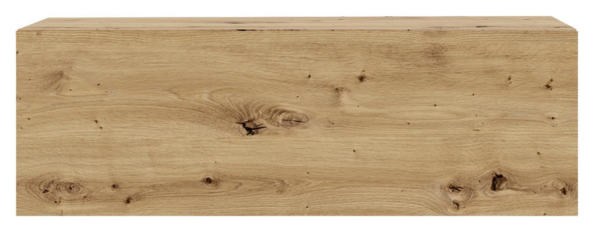 Nachkästchen Eiche Artisan H: 14 cm Tajo - Eiche Artisan, MODERN, Holzwerkstoff (42/14/30cm) - Livetastic
