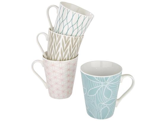 Hrnek Na Kávu Gisi - šedá/modrá, keramika (9,5/10,6cm) - Mömax modern living Hrnek Na Kávu Gisi - šedá/modrá, keramika (9,5/10,6cm) - Mömax modern living