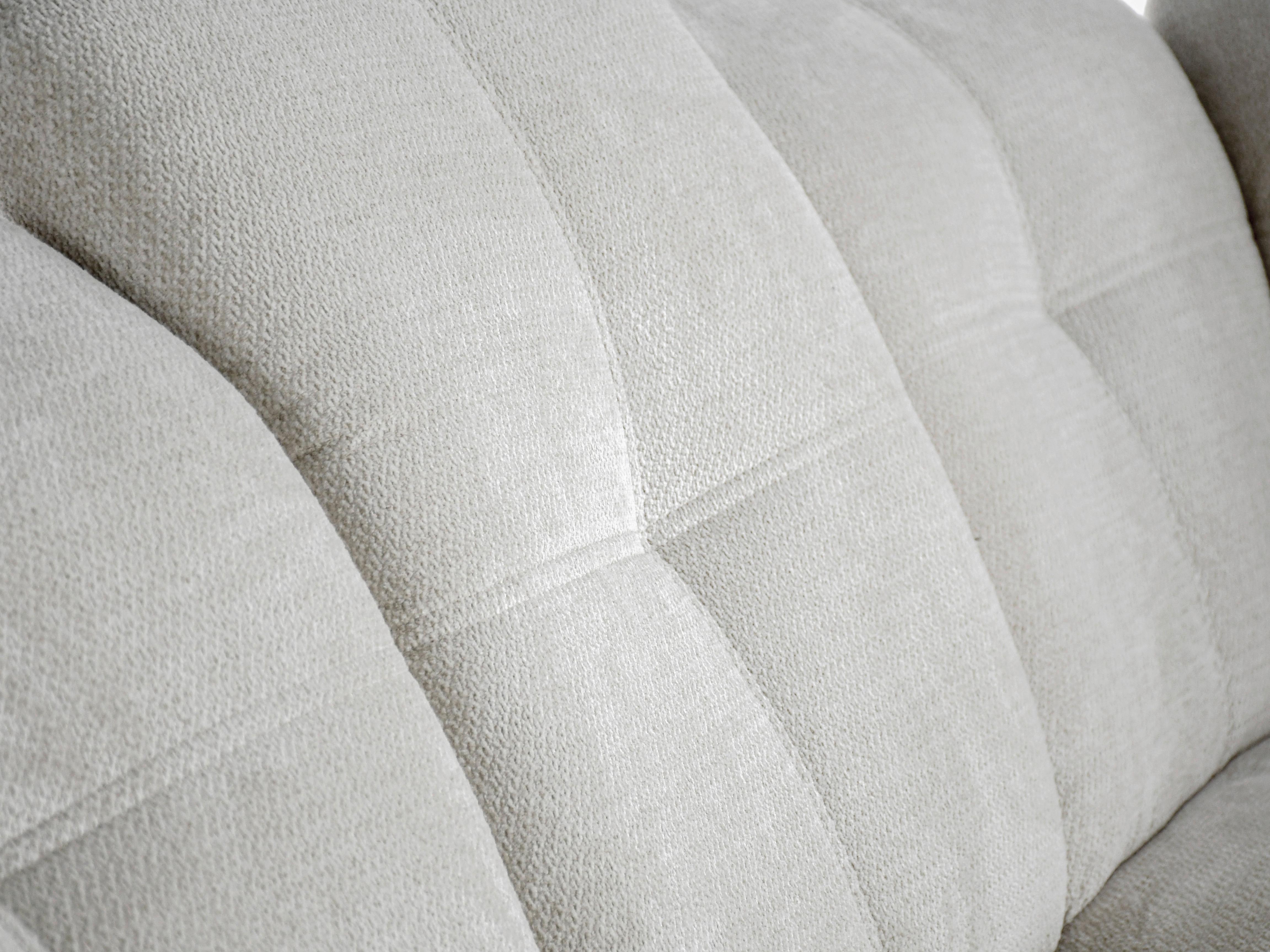 Sarokkanapé Prada - szürkésbarna, Modern, textil (176/358/230cm)