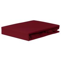 Gumis Lepedő Jardena Box Kb. 180/200cm - bordó, Romantik / Landhaus, textil (180/200cm) - James Wood