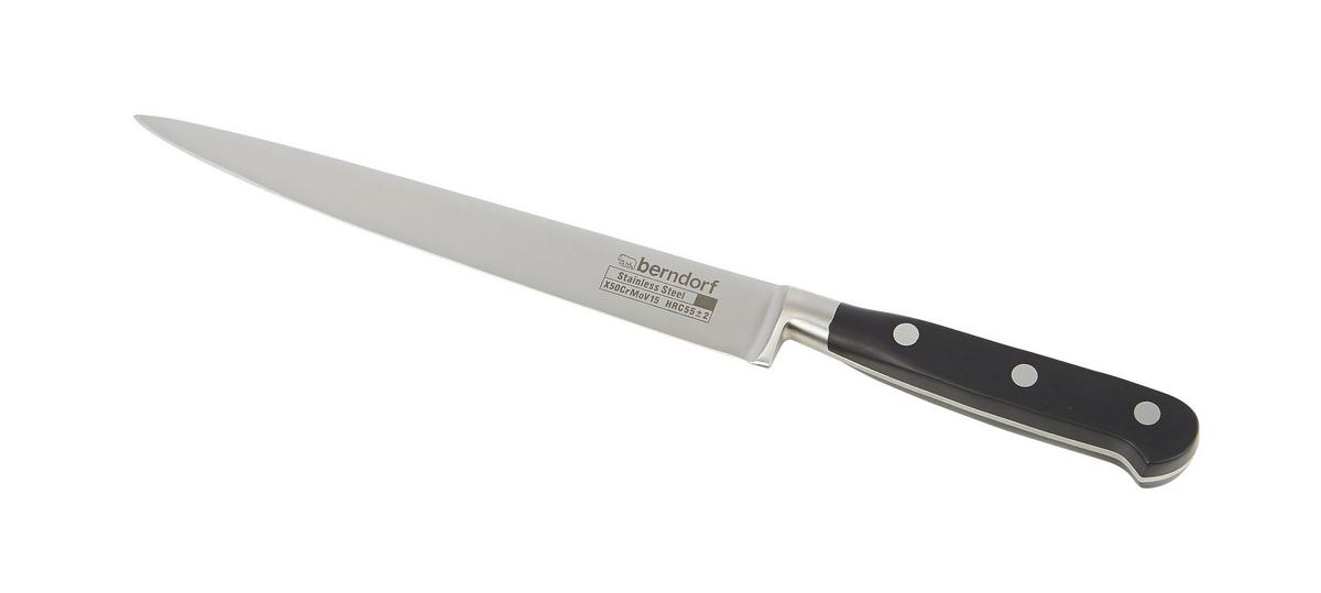 Fleischmesser Profi Line - Edelstahlfarben, KONVENTIONELL, Metall (31cm) - Berndorf