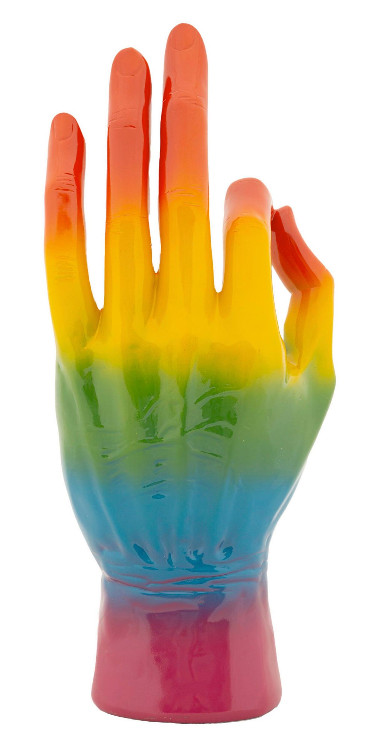 Skulptur Kunststoff, Multicolor - Basics, Kunststoff (16/36/10.5cm)