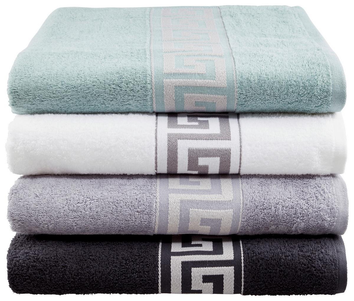 Törölköző Kb. 70/140cm - fehér, Romantik / Landhaus, textil (70/140cm) - James Wood