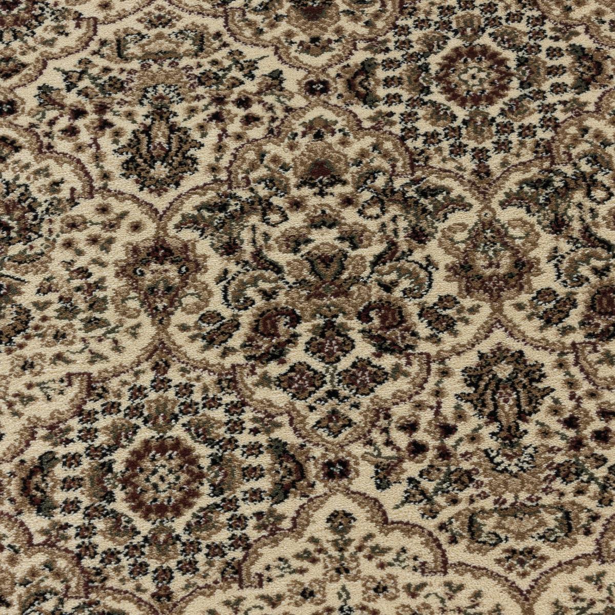 Orientalischer Webteppich Beige Kashmir 240x340 cm - Beige, LIFESTYLE, Textil (240/340cm)