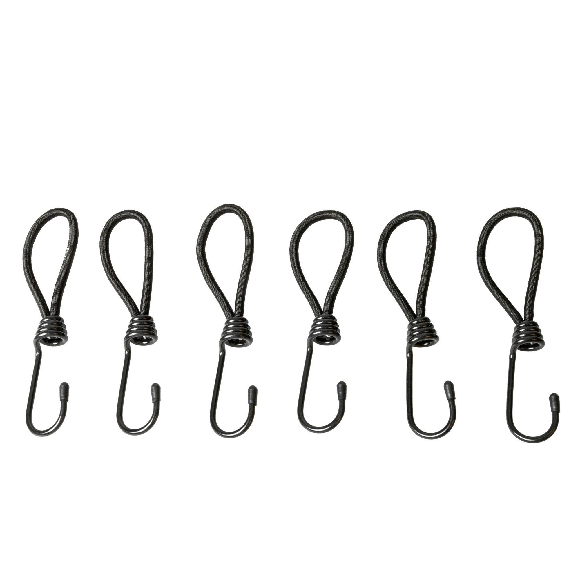 Planenexpander 6 Stück L: ca. 15 cm - Schwarz, Basics, Metall (15cm) - Windhager