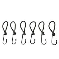 Planenexpander 6 Stück L: ca. 15 cm - Schwarz, Basics, Metall (15cm) - Windhager