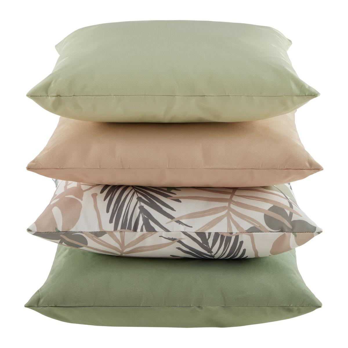 Outdoor-Kissen Dodo Beige ca. 45x45cm - béžová, Konvenční, textil (45/45cm) - Mömax