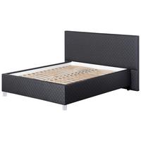 Kárpitozott Ágy Panna 140/200 Cm - bézs/fekete, Romantik / Landhaus, textil (140/200cm)