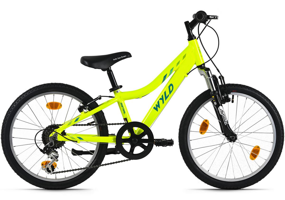 Wyld Kinderfahrrad 20 Zoll Gelb - Gelb, KONVENTIONELL, Metall (25kg)