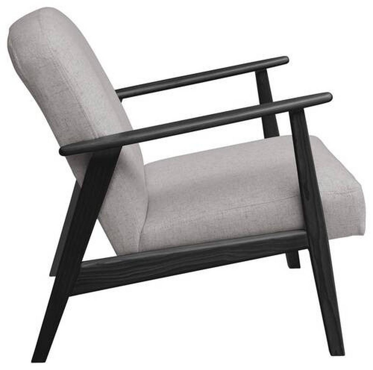 Sessel Retro - Beige/Schwarz, Natur, Holz/Textil (63/78/78cm) - Livetastic