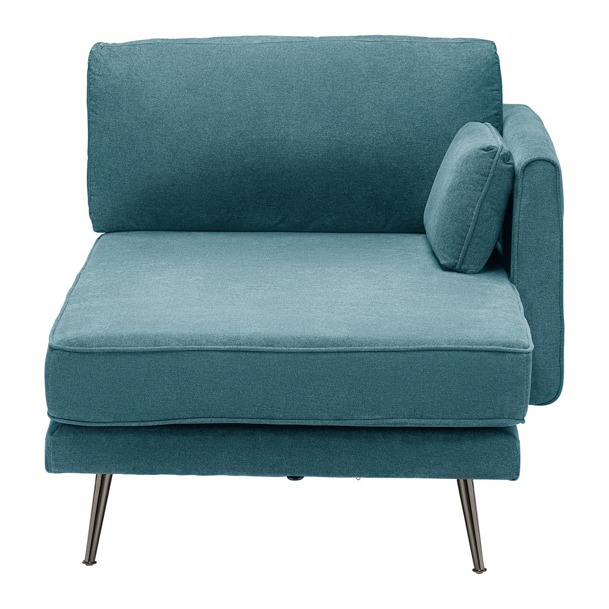 Sedací souprava DUNJA zelená - šedá/zelená, Moderní, kov/dřevo (295/89/161cm) - P & B