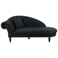RÉCAMIERE CUPIDO - Anthrazit/Schwarz, Design, Textil (216/91/103cm) - MID.YOU