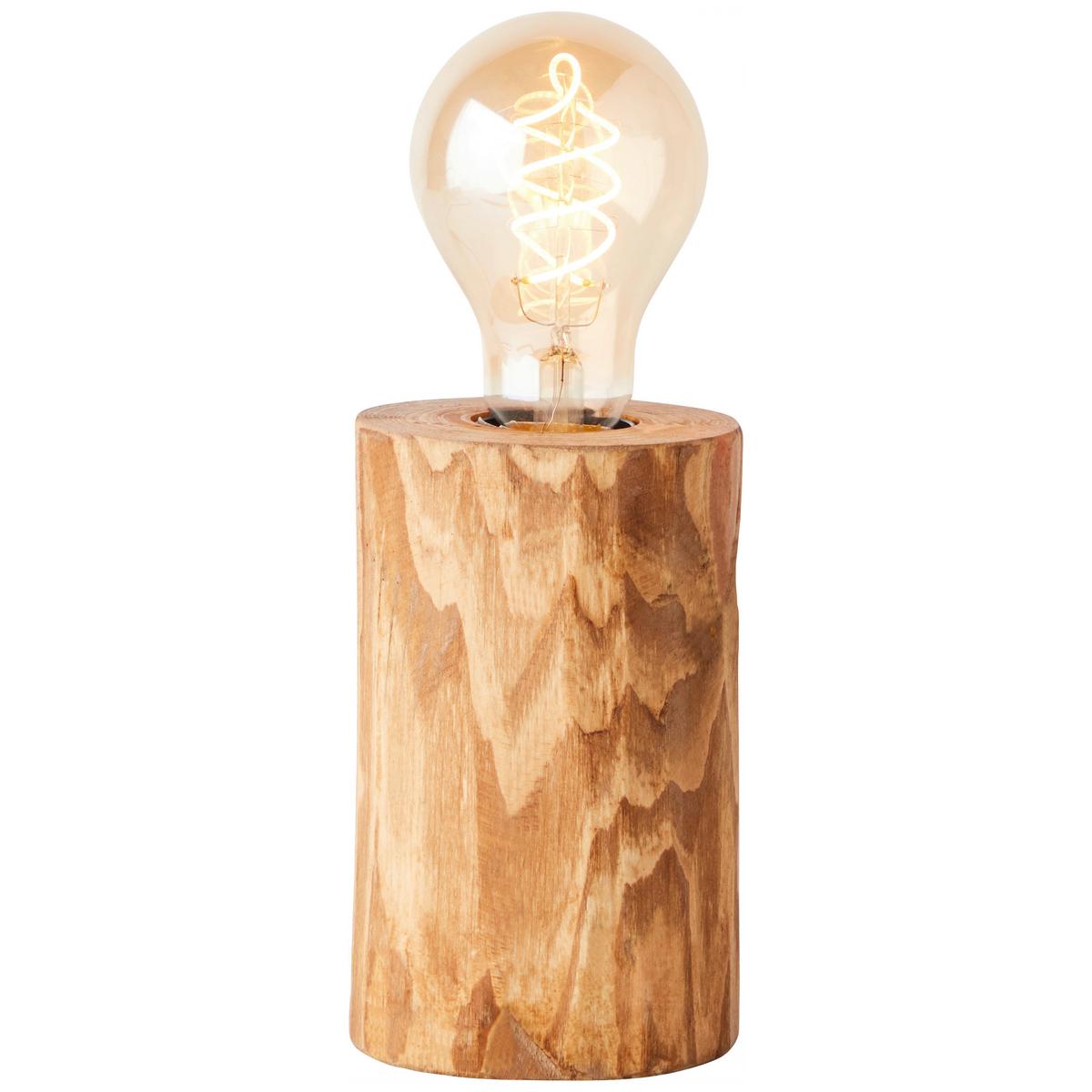 Tischleuchte 93112/36 Trabo - Kieferfarben, Natur, Holz (10/15cm) - Brilliant