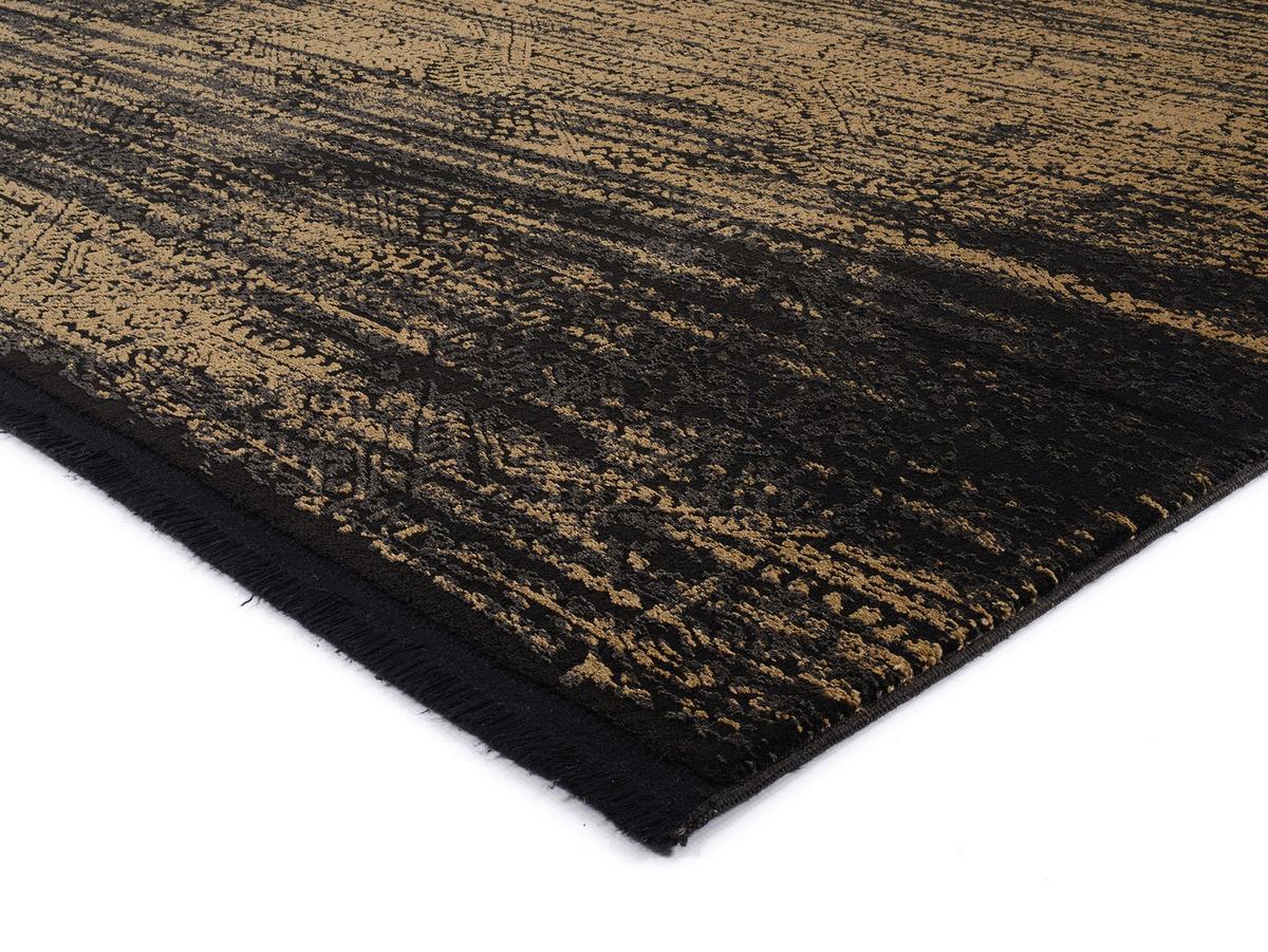 Webteppich Rio Goldfarben 65x130 cm - Goldfarben, Design, Textil (65/130cm) - Dieter Knoll