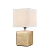 Stolová lampa Wanda V: 28,5cm, 25 Watt - zlatá/strieborná, Modern, kov/keramika (14,5/28cm) - Mömax