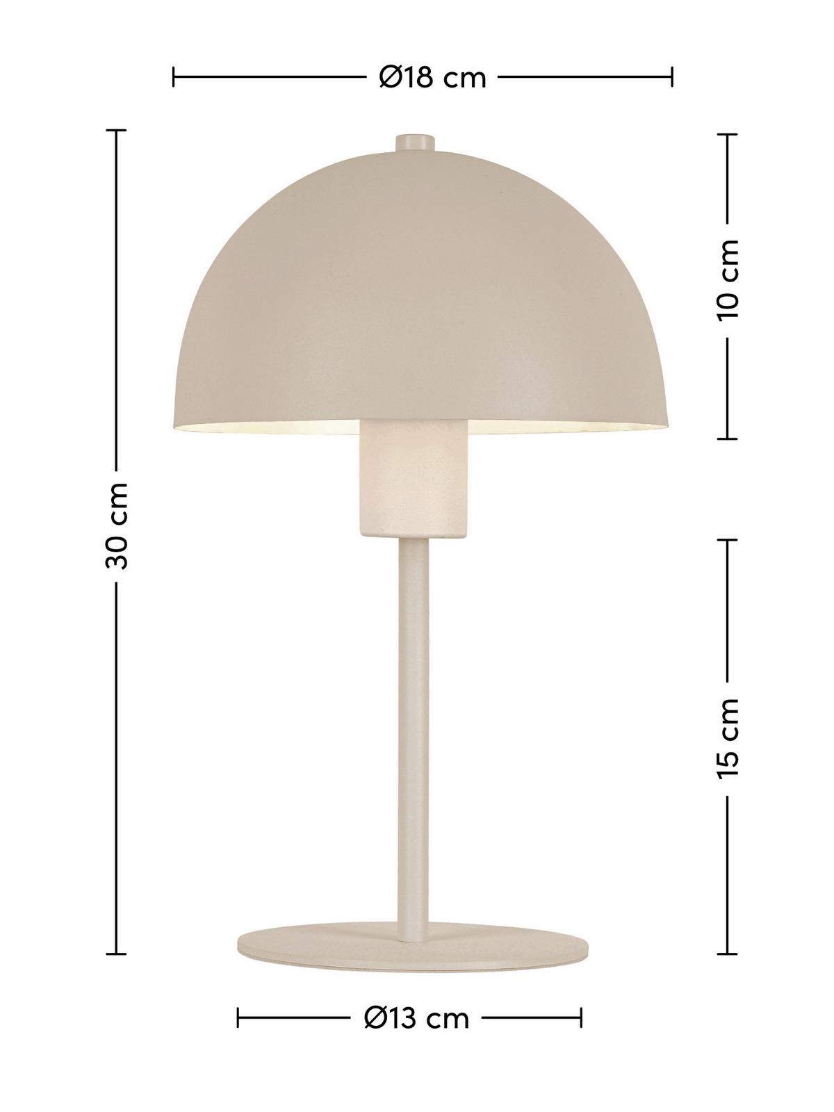 STOLNÁ LAMPA JERTZ - béžová, Konventionell, kov/plast (18/18/30cm) - Mömax