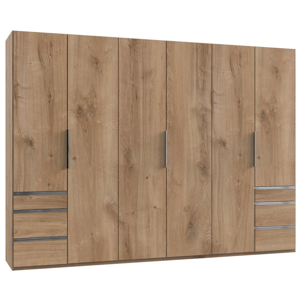 Drehtürenschrank Level 36 A Plankeneiche Dekor, B: 300cm