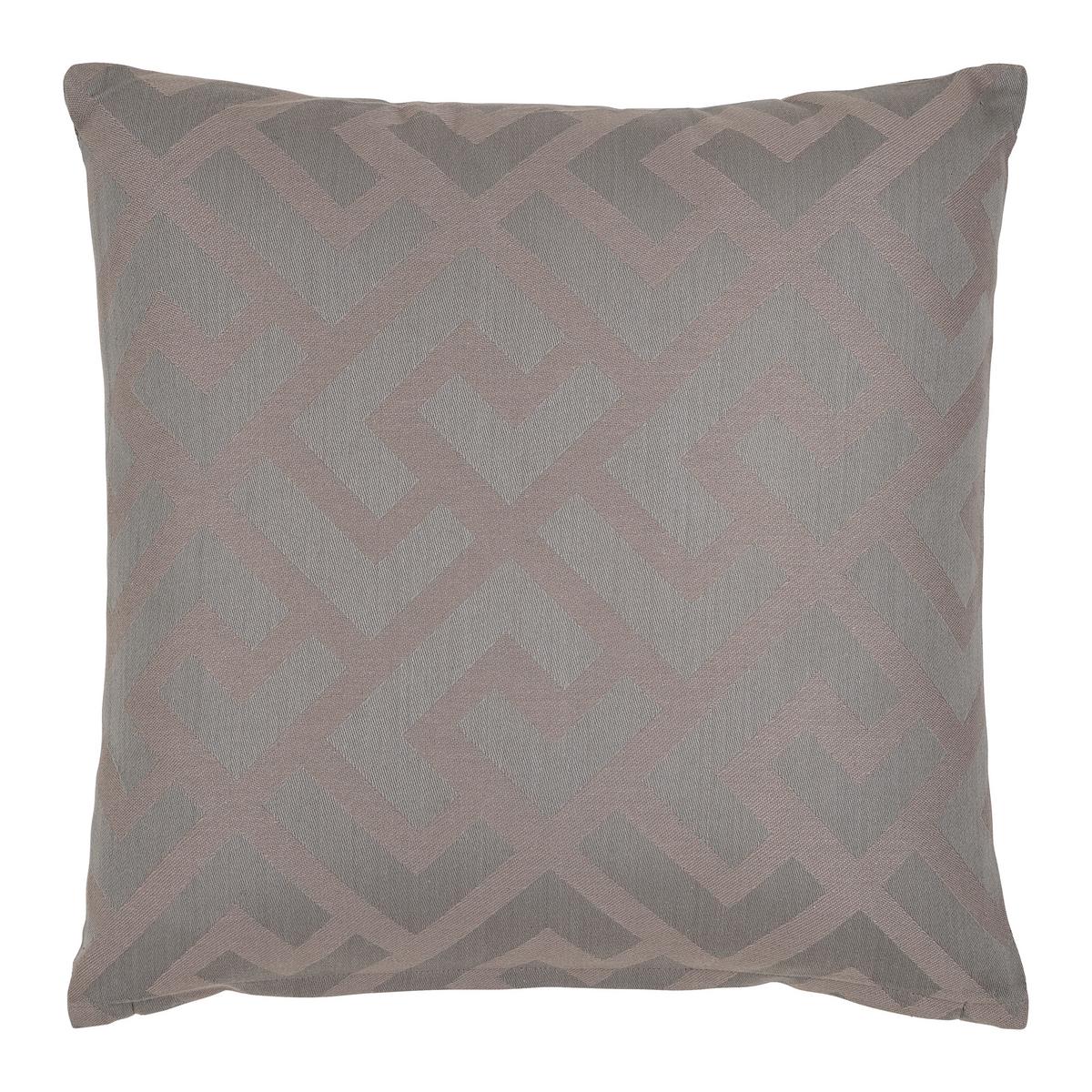 DEKORAČNÝ VANKÚŠ MÄANDER - sivohnedá, Romantik / Landhaus, textil (45/45cm) - Mömax