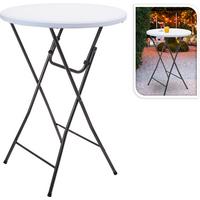 Gartentisch cm3100100 - Weiß, Basics, Metall (80/110cm)