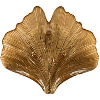 Kínálótál Felia - aranyszínű, Design, Üveg (25/23cm) - Luca Bessoni