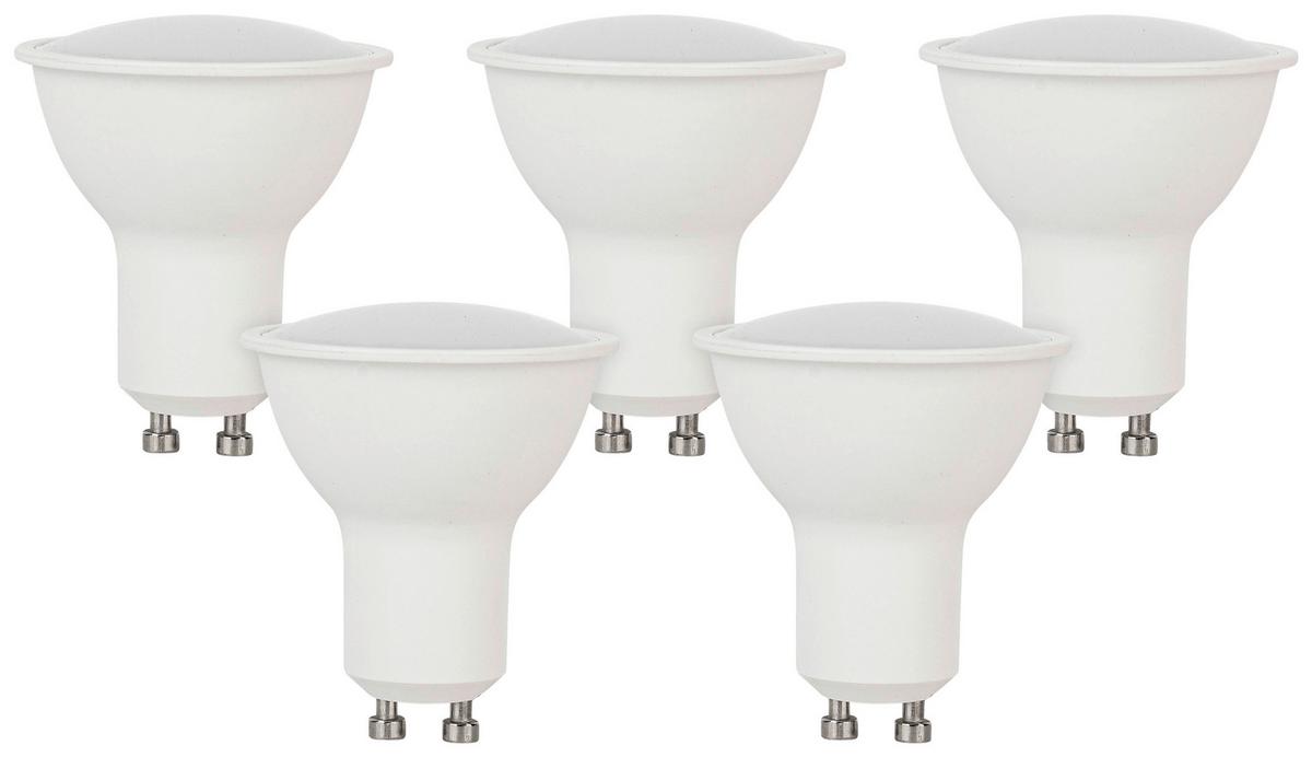 LED-žárovka C80204-5MM, max. 3 Watt - bílá, kov/plast (5/5,7cm) - Mömax