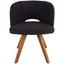 Schalenstuhl Jan Grau Beine Echtholz, Eiche - Eichefarben/Grau, KONVENTIONELL, Holz/Textil (55/84/57cm) - James Wood Schalenstuhl Jan Grau Beine Echtholz, Eiche - Eichefarben/Grau, KONVENTIONELL, Holz/Textil (55/84/57cm) - James Wood