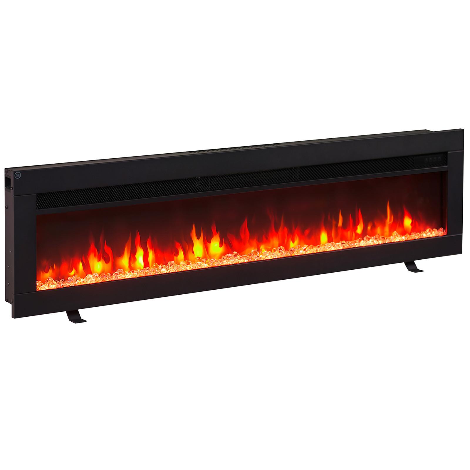 Elektrokamin Agnes 50" - Schwarz, Basics, Metall (127/33/12cm)