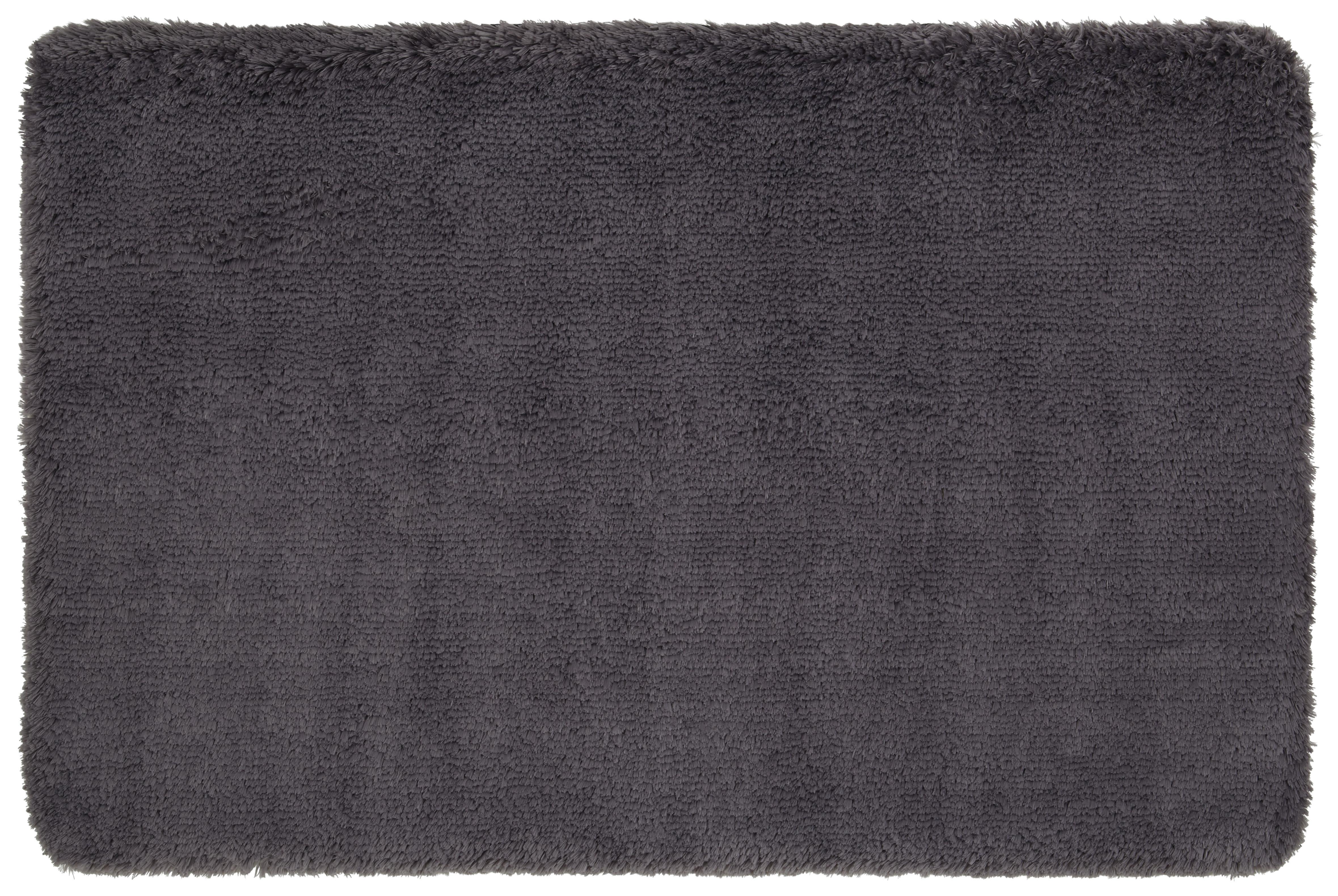 Fürdőszobaszőnyeg Asima - Antracit, modern, Textil (60/90cm) - Luca Bessoni