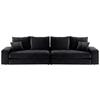 Bigsofa Be Relaxed - Schwarz, MODERN, Textil (273/67/125cm) - MID.YOU