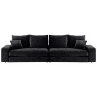 Bigsofa Be Relaxed - Schwarz, MODERN, Textil (273/67/125cm) - MID.YOU
