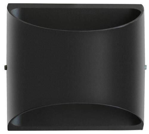 Außenleuchte 7,6 W Aluminium, Wandmontage - Anthrazit, Basics, Metall (13,1/12,3/7cm)