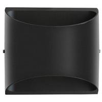 Außenleuchte 7,6 W Aluminium, Wandmontage - Anthrazit, Basics, Metall (13,1/12,3/7cm)