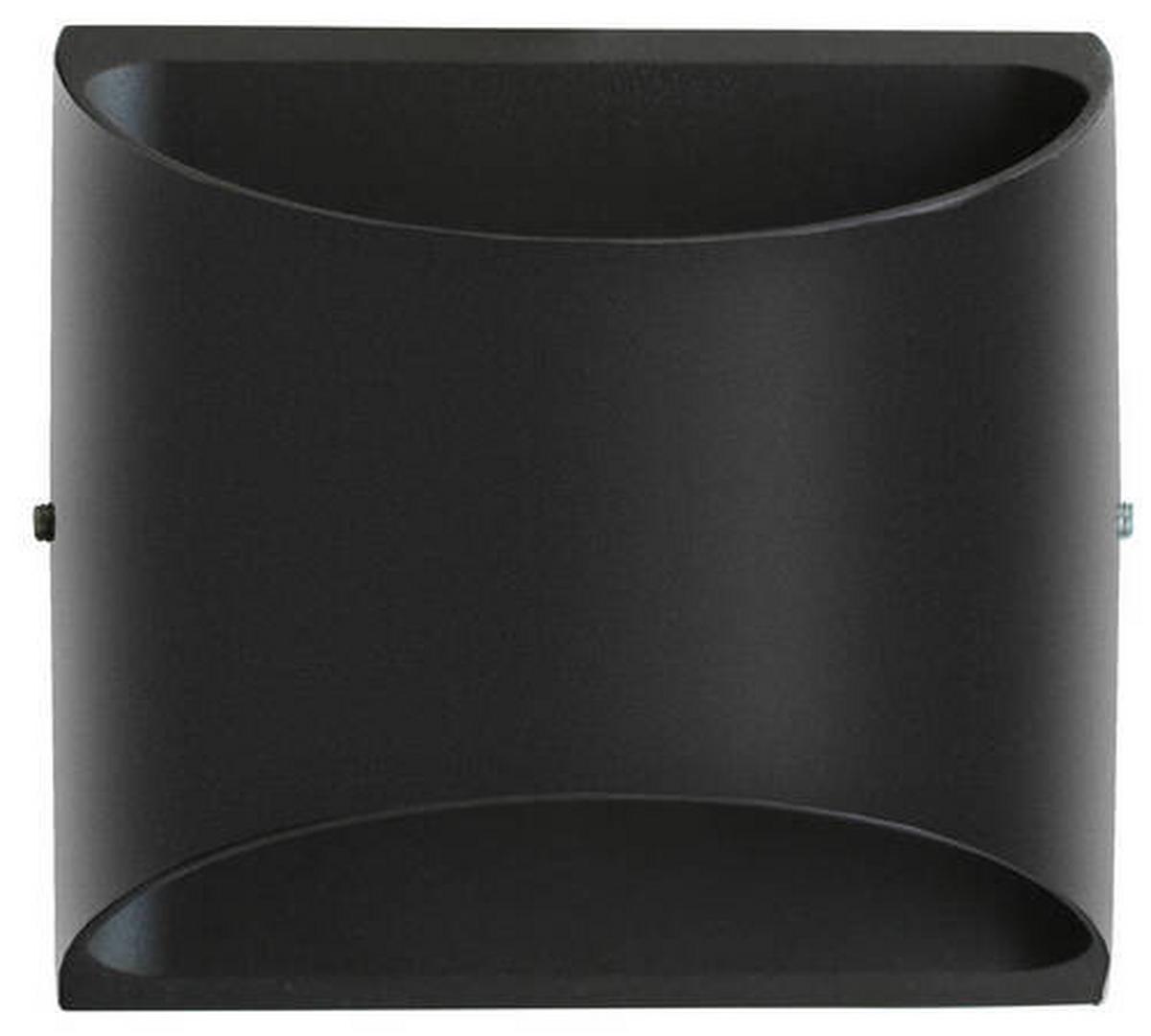Außenleuchte 7,6 W Aluminium, Wandmontage - Anthrazit, Basics, Metall (13,1/12,3/7cm)