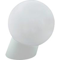 Led-wandleuchte Madrid Ip40 Weiß - Weiß, Basics, Kunststoff (15/20,5cm)