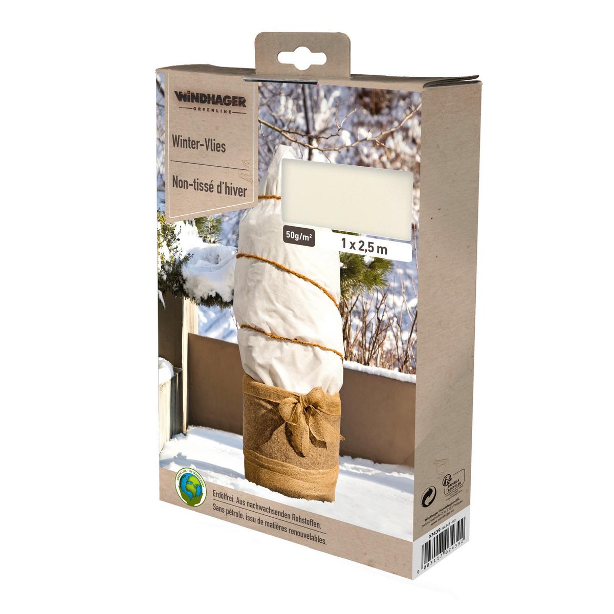 Öko Wintervlies, 150x250 Cm Witterungsbeständig - Weiß, Basics, Textil (150/250cm) - Windhager