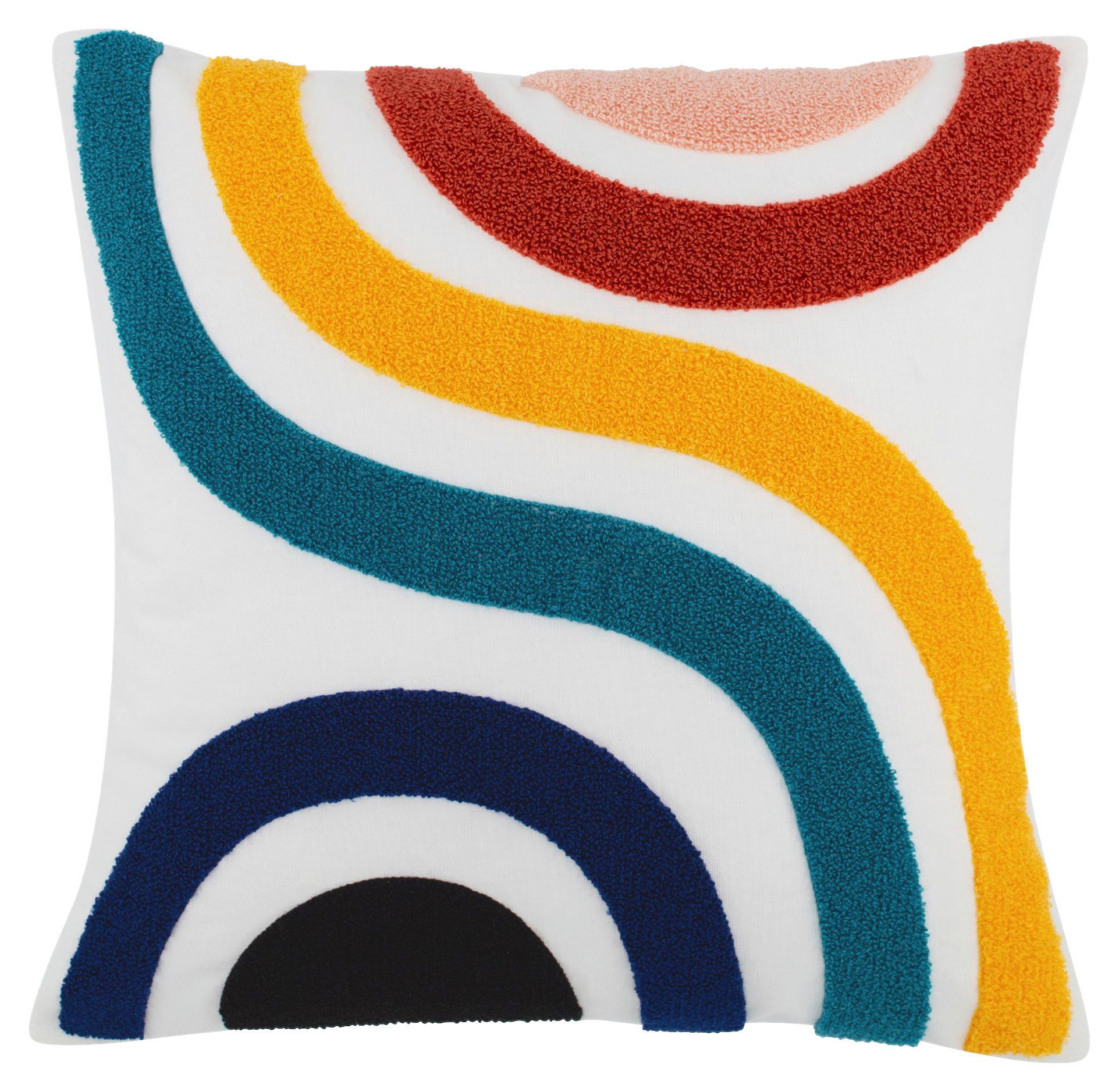 Zierkissen Valencia - Multicolor, MODERN, Textil (45/45cm) - Luca Bessoni