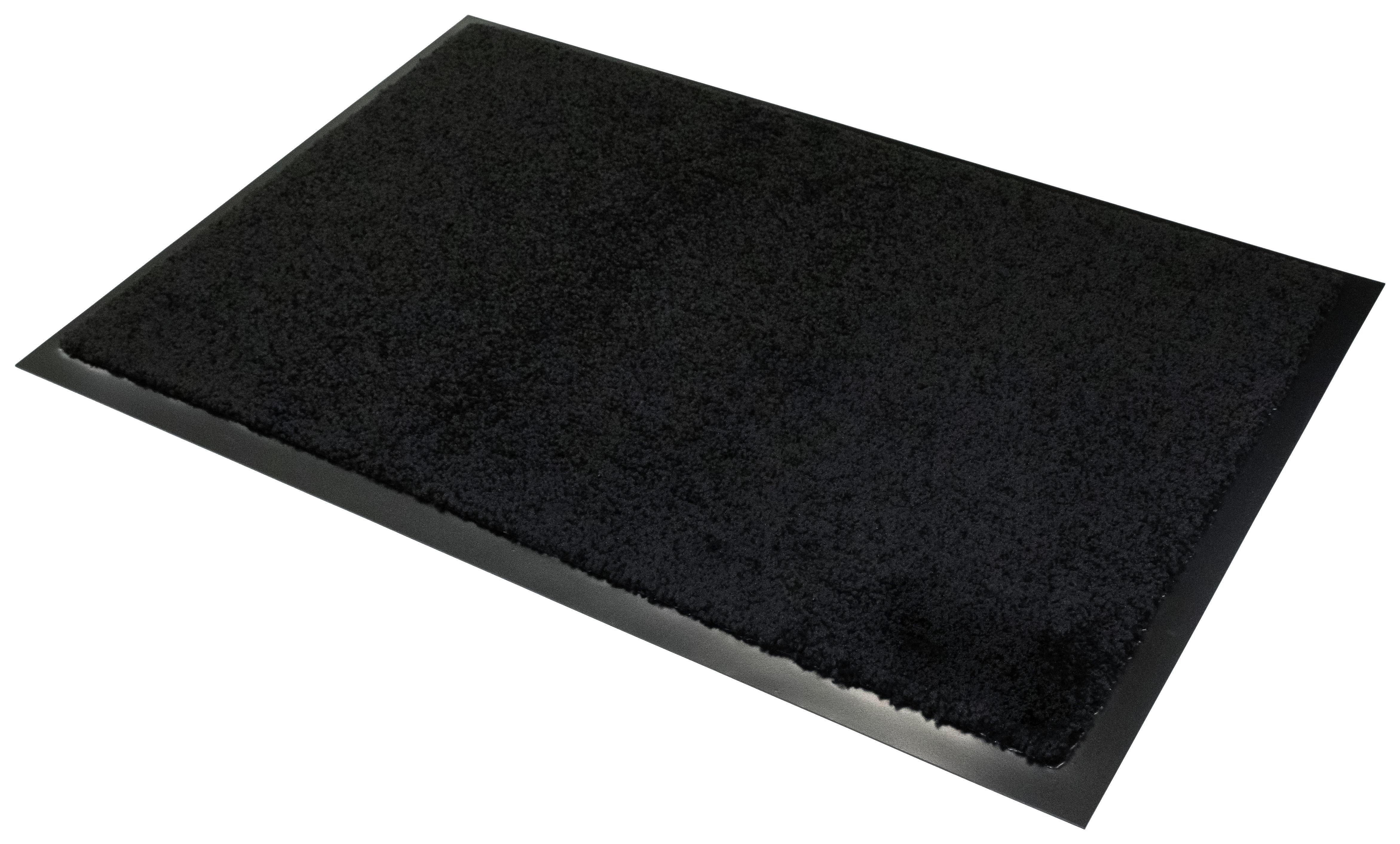 Fußmatte Memphis 78 - Schwarz, Basics, Textil (40/60cm)